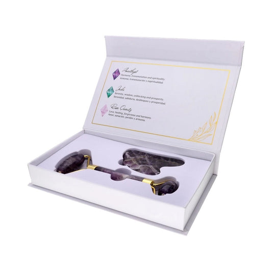 Amethyst Gua Sha and roller