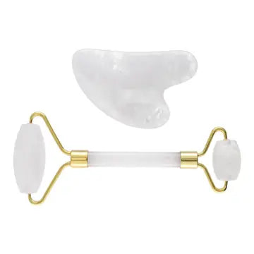 Rock Crystal Gua Sha and roller