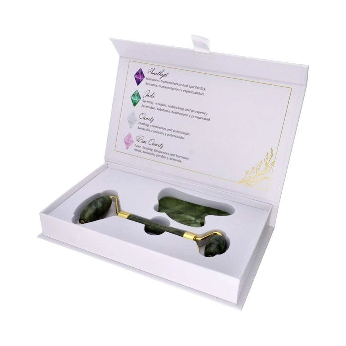 Jade Gua Sha and roller