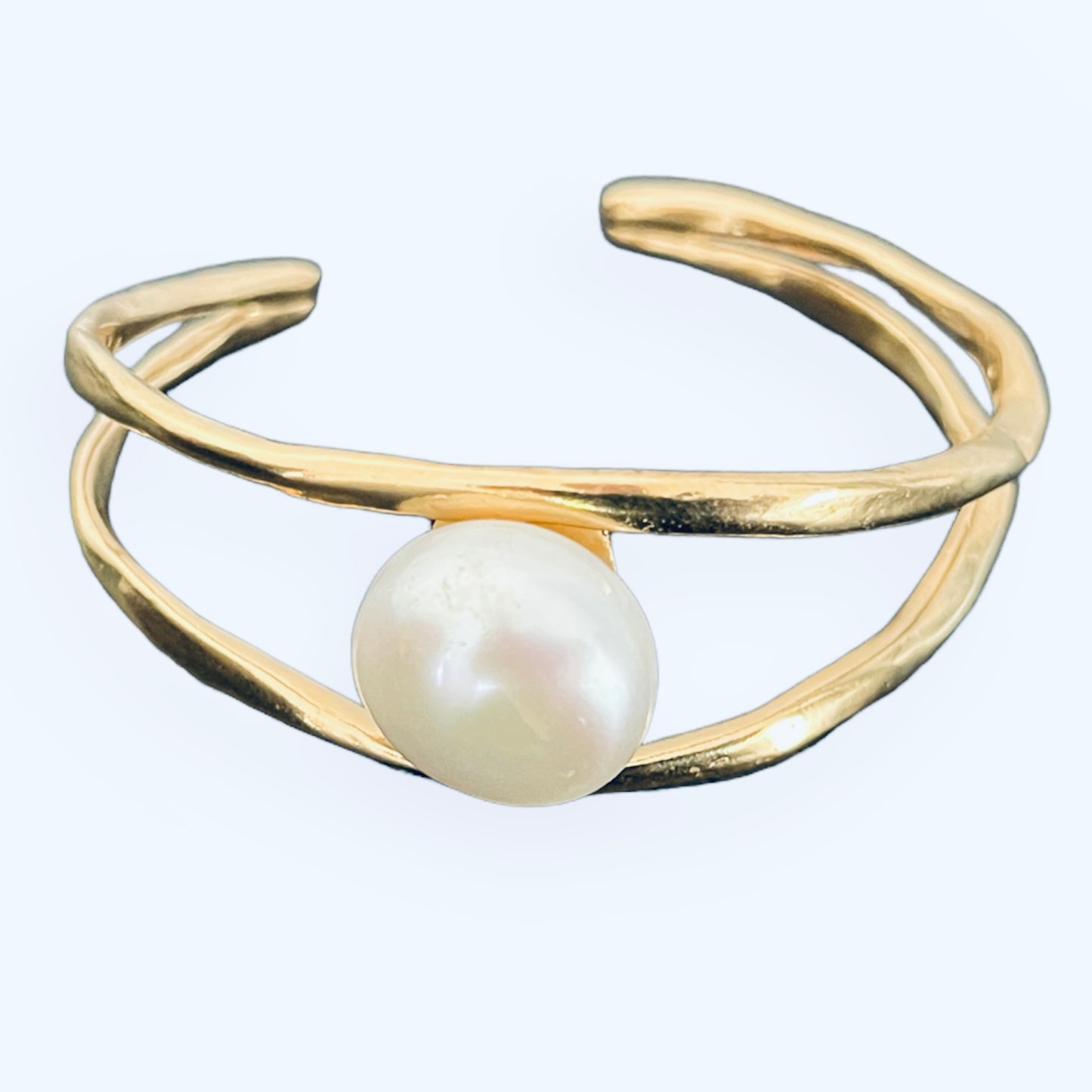 Double bracelet pearl