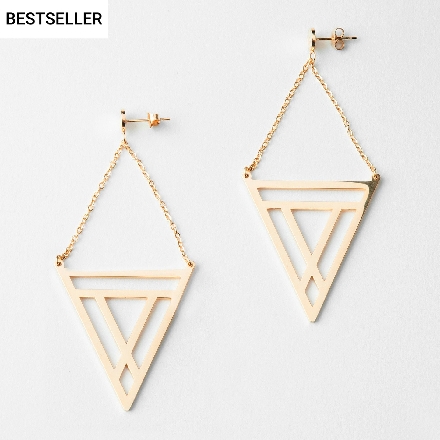 Oorbellen "Triangle"