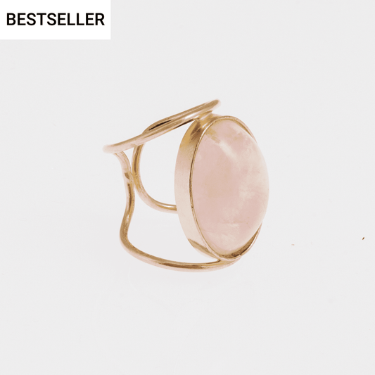 Ring Rose Quartz